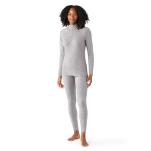 Smartwool Women's Classic All-Season Merino Base Layer Bottom- Heather Grey